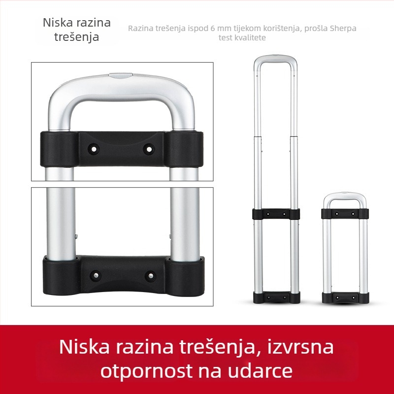 Aluminijski teleskopni kolica za prtljagu, model H112-e, serija 112, marka Lianxing