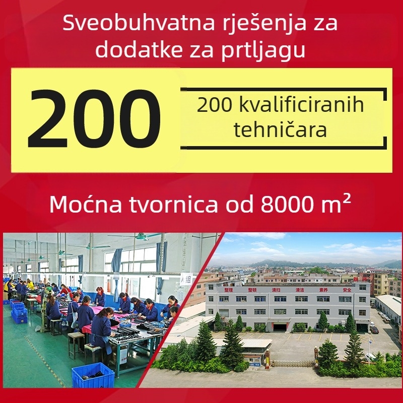 Aluminijski teleskopni kolica za prtljagu, model H112-e, serija 112, marka Lianxing