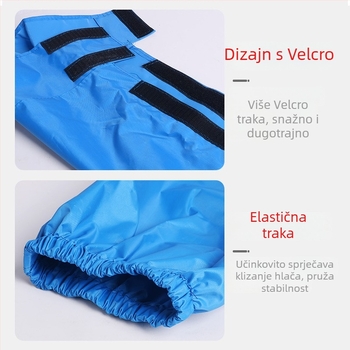 PVC pončo s vodootpornim PU ljepilnim slojem, lagan i tanak materijal, moguć tisak logotipa