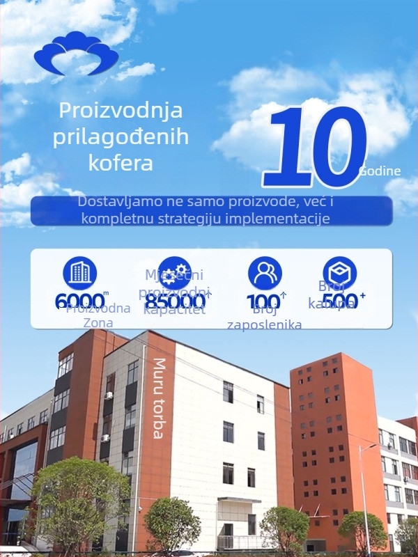 Kozmetička torbica za pohranu sa zatvaračem, 1 kg, vodootporna, ultra lagana, s univerzalnim kotačićima, kombinacijskim lokotom