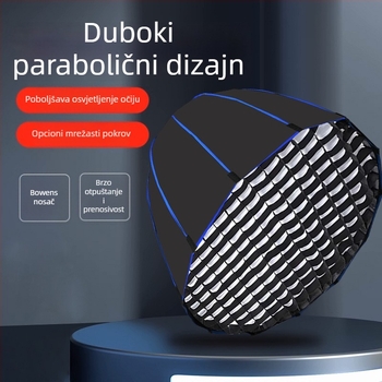 Soft svjetlosno tijelo s mrežom s ćelijama, dugački trak i kvadratna/osmerokutna mreža jaja; Tianrui 01