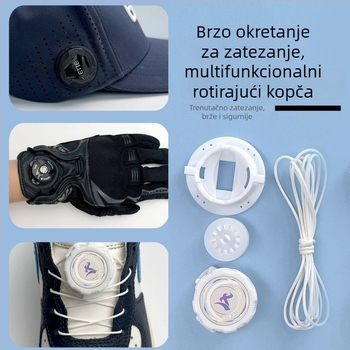 Okretne kopče za vezice, duljina 120, za sportske, kožne, čizme, sandale i casual obuću; četiri godišnja doba, svakodnevni stil