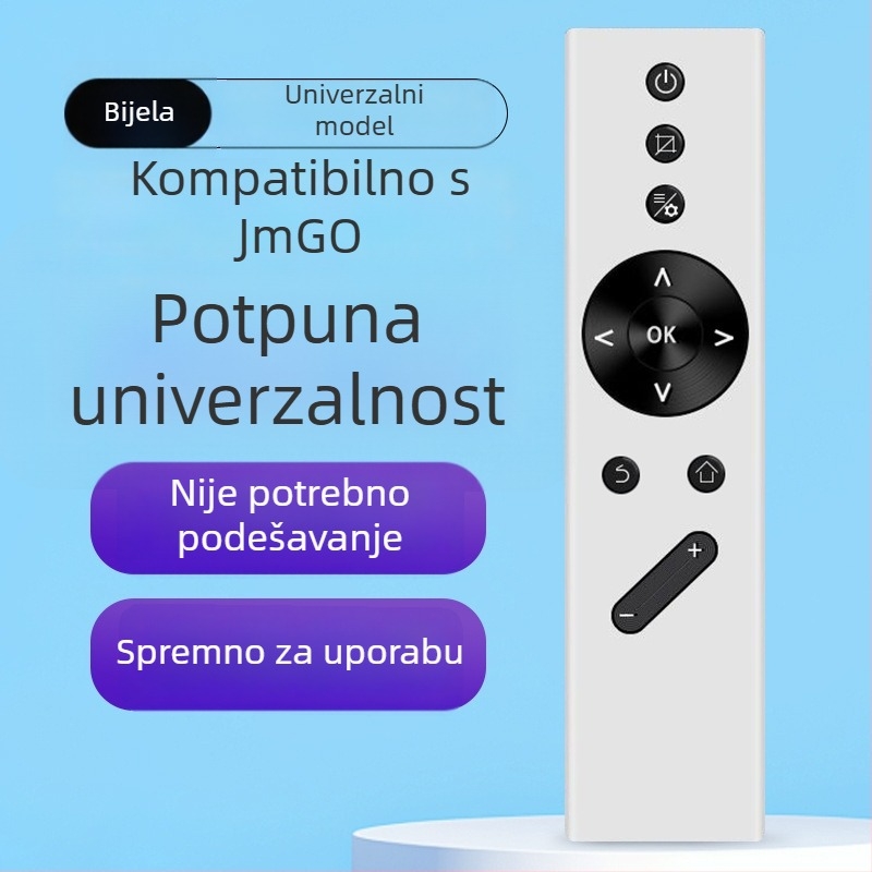 Daljinski upravljač za TV – CYU, universalni, Bluetooth glasovno upravljanje, 8 mm domet