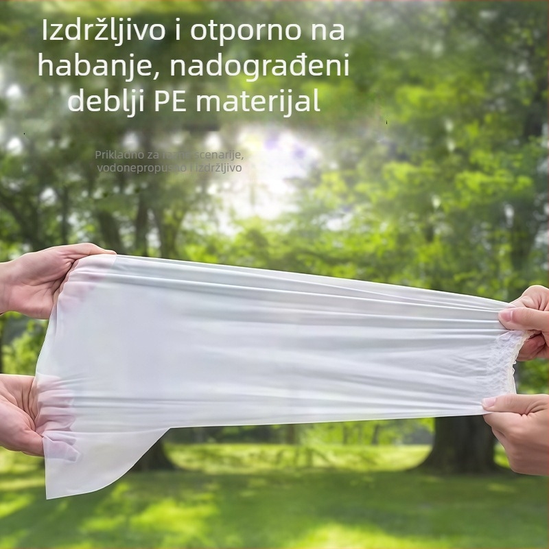 Jednokratne navlake za cipele od PE, vodootporne, visoke, otporne na habanje, debljina 0,5 mm