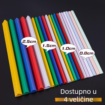 A4 klip za dokumente – prozirni skladišni klip, debljina ploče 18 mm, širina stražnjeg dijela 1.0/1.5/2.5 cm, tisak loga dostupan, prilagodba