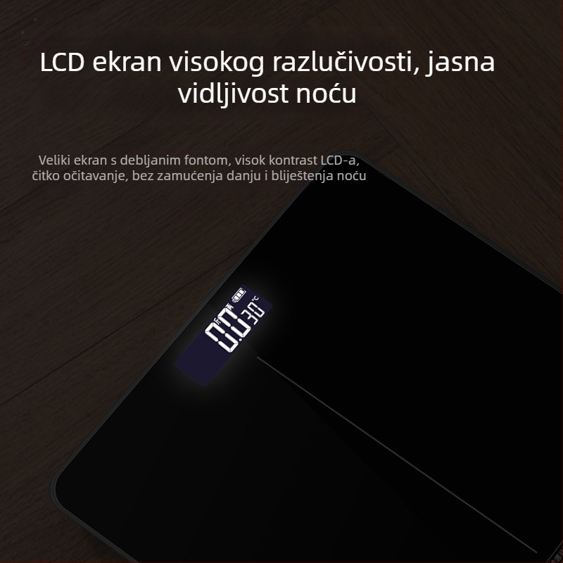 Višenamjenska elektronička vaga za mjerenje tjelesne težine i kućnih ljubimaca, model B2, elektroničko mjerenje, domet 180 g, baterijsko napajanje