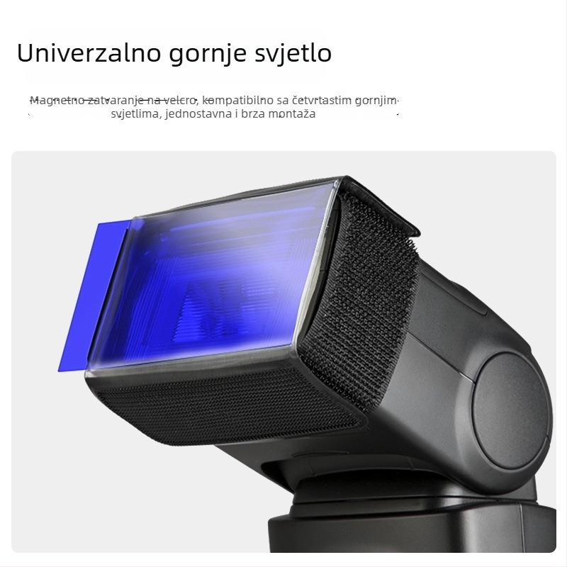 CF-07 filter za foto bljeskalicu za kvadratno svjetlo, 7 boja promjena temperature (Težina: 100 g; Pakiranje: 1 kom)