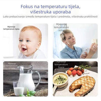 Medicinski infracrveni termometar IM-9001, automatski elektronički termometar za kućnu upotrebu, klinička preciznost