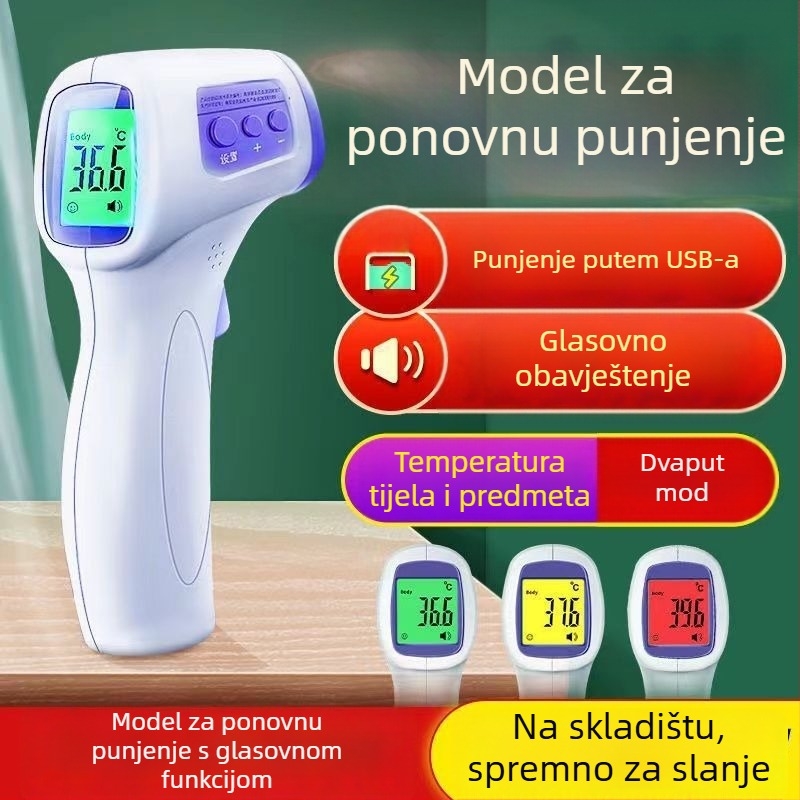 Medicinski infracrveni termometar IM-9001, automatski elektronički termometar za kućnu upotrebu, klinička preciznost