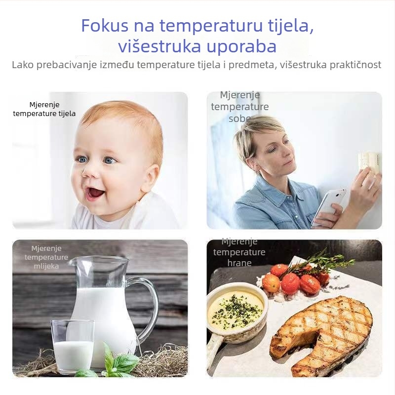 Medicinski infracrveni termometar IM-9001, automatski elektronički termometar za kućnu upotrebu, klinička preciznost