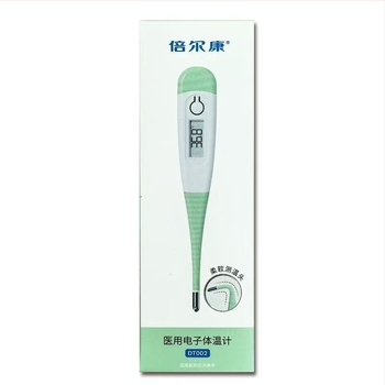 Bellkang DT002 Medicinski Elektronički Termometar s Velikim Zaslonom, Bez Živog Srebra, Otprilike 200 Mjerenja