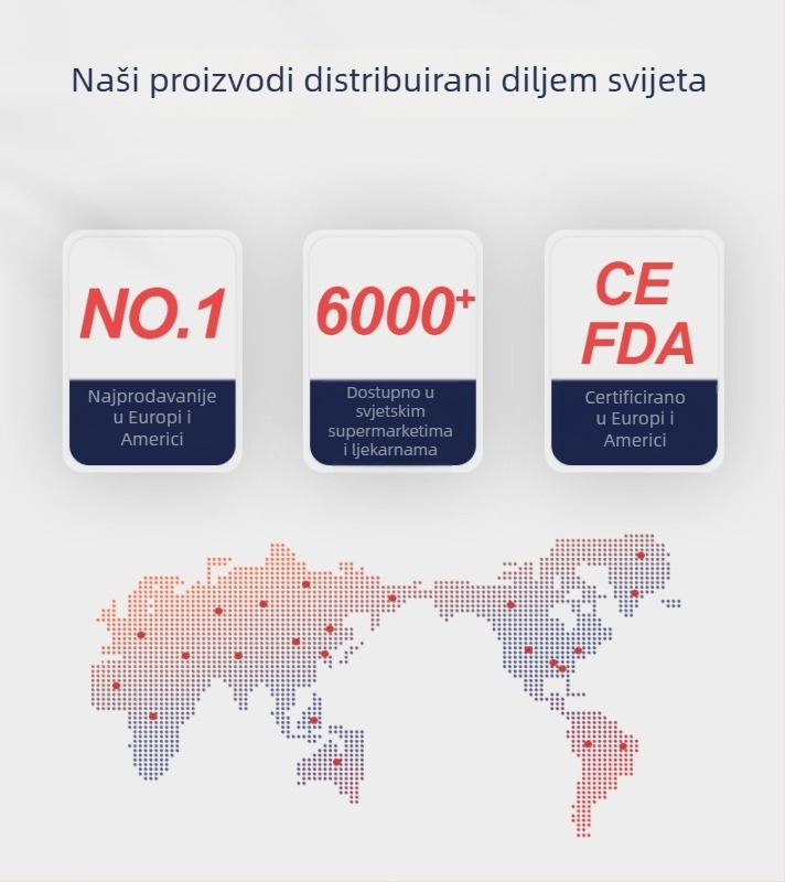 Infracrveni termometar za čelo s LED zaslonom, medicinski rang FC-IR202LED, Gold diagnosis; baterija 2×AAA; mjeri temperaturu čela, tijela i objekta