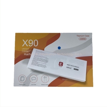 X90 Pet-in-jedan pametni sat s Bluetooth pozivima, praćenjem zdravlja (HR/BP/SpO2), 2,19" AMOLED zaslon, bežično punjenje, vodootporan za svakodnevnu upotrebu