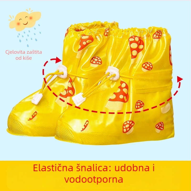 Dječje kišne navlake za cipele, vodootporne i otporne na prljavštinu, karikaturni stil, 200 pari u pakiranju, Rain dream Xin marka