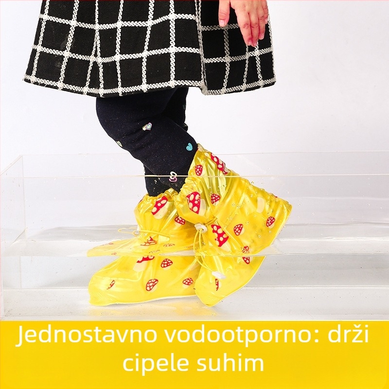 Dječje kišne navlake za cipele, vodootporne i otporne na prljavštinu, karikaturni stil, 200 pari u pakiranju, Rain dream Xin marka