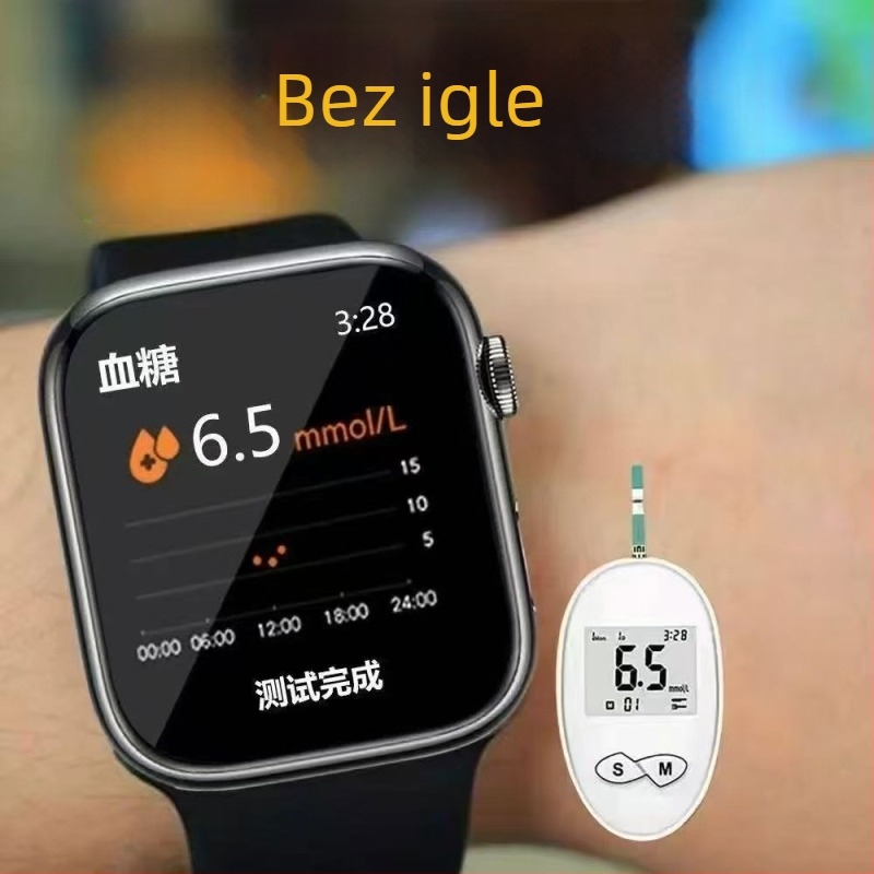 Smartwatch s TFT zaslonom od 1,44 inča; baterija 200 mAh; praćenje otkucaja srca, krvnog tlaka i zasićenja krvi kisikom; praćenje sna; Bluetooth veza