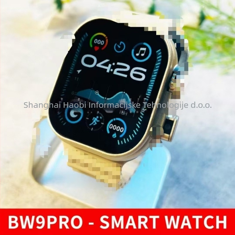 BW9 PRO Pametni sat s kamerom, vodootporan, NFC, Bluetooth pozivi, Praćenje otkucaja srca