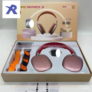 P9ULTRA2 / P9Series9 pametni sat s Bluetooth pozivima, praćenje pulsa, krvnog tlaka, praćenje sna, bežično punjenje