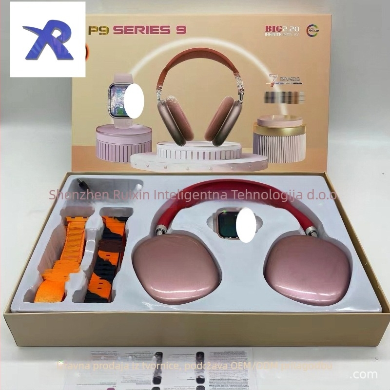 P9ULTRA2 / P9Series9 pametni sat s Bluetooth pozivima, praćenje pulsa, krvnog tlaka, praćenje sna, bežično punjenje