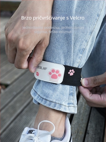 Set remena za noge i ruke za biciklizam — PVC najlon, prilagodljiv, marka Eslnf/Esslon