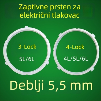 Deblji silikon brtvа za električni lonac pod pritiskom Midea