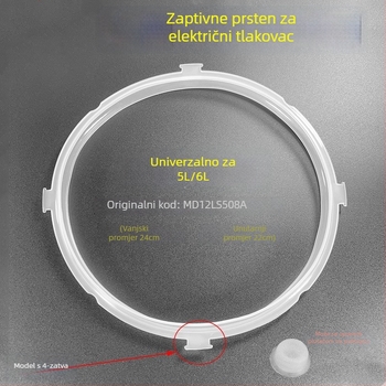 Deblji silikon brtvа za električni lonac pod pritiskom Midea