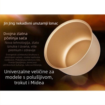 Unutarnja posuda za rižar – električni kućanski dodatak