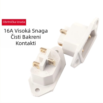 Napajanje utičnica za električne kuhinjske uređaje — 3-žilna univerzalna utičnica kompatibilna s Rice Cookerom, Electric Wokom i Electric Pressure Cooker
