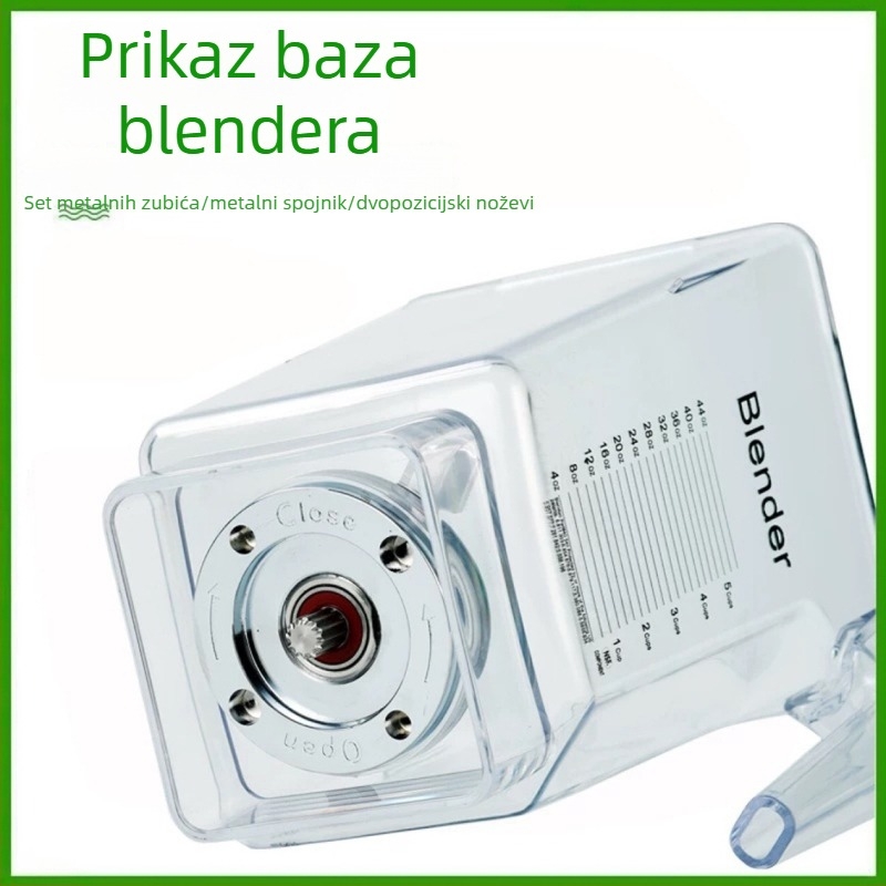 Aksesoari za blender za Q-series 825/800 s poklopcem, posudom za miješanje i nastavcima za sojino mlijeko i mlješenje