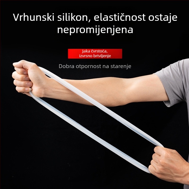 Silikonski brtveni prsten za tlak kuhalo – Aunt Su, kompatibilan sa standardnim tlak kuhanjem, rezervni dio
