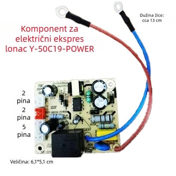Pločica napajanja za Joyoung električni lonac pod tlakom, kompatibilna s Y-50C19-POWER, 50C80, C81, C82