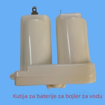 Kutija za baterije za plinski bojler za vodu, dvostruka komora, 3V, poklopac baterije, napajanje
