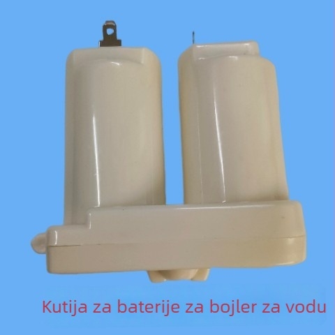 Kutija za baterije za plinski bojler za vodu, dvostruka komora, 3V, poklopac baterije, napajanje