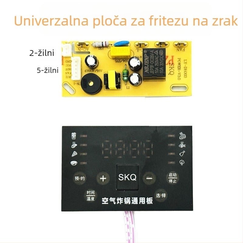 SB-202 Univerzalna pločica za popravak friteze na zrak — ploča za upravljanje i elektronički krug