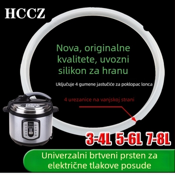 Silikonski brtvni prsten za električni lonac pod pritiskom – pribor, HCCZ
