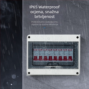 Vodootporna kutija za distribuciju s zaštitom od curenja, površinska montaža, 1-12 krugova, IP55