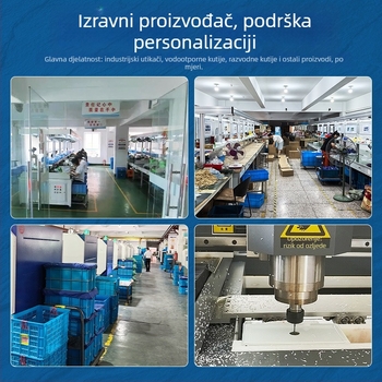 HT serija plastična kutija osigurača, 2–24 okruga, površinska/ugrađena montaža, 20 A