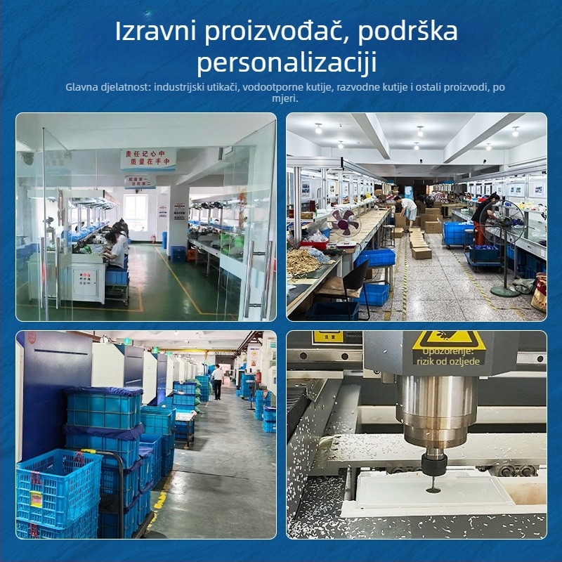 HT serija plastična kutija osigurača, 2–24 okruga, površinska/ugrađena montaža, 20 A