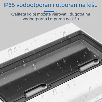 Vanjska vodootporna distribucijska kutija za PV, 3–18 krugova, IP65, ABS kućište, nominalna struja 10 A