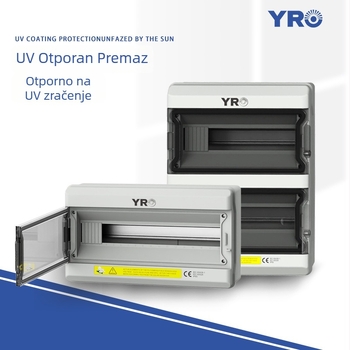 HA serija Vodootporna PV distribucijska kutija IP65 PC+ABS kućište, površinska montaža, 4–39 krugova, 1–3 redova prekidača