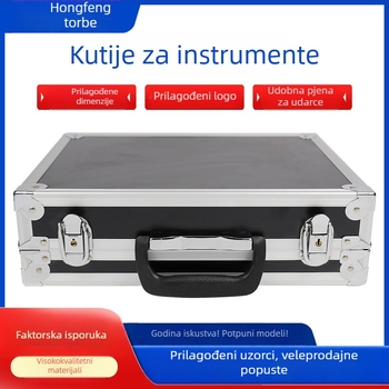 Kutija za alate od aluminijeve legure, serija kutija s pravim kutom, aluminijski okvir i ABS ploča za pohranu alata i instrumenata