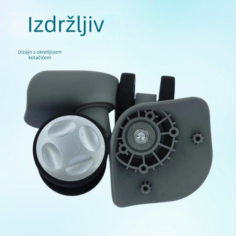 Hongri kolica za prtljagu - PVC, dvostruki red kotača, jednofarbni dizajn, proljeće 2024