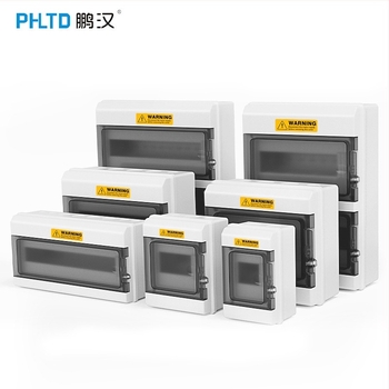 PV rasvodna kutija IP66, vodootporna i otporna na prašinu, kućište od PC polikarbonata, 4–36 krugova, 1–2 reda, nominalni tok 10 A, kratki spoj 30 A, zidna montaža