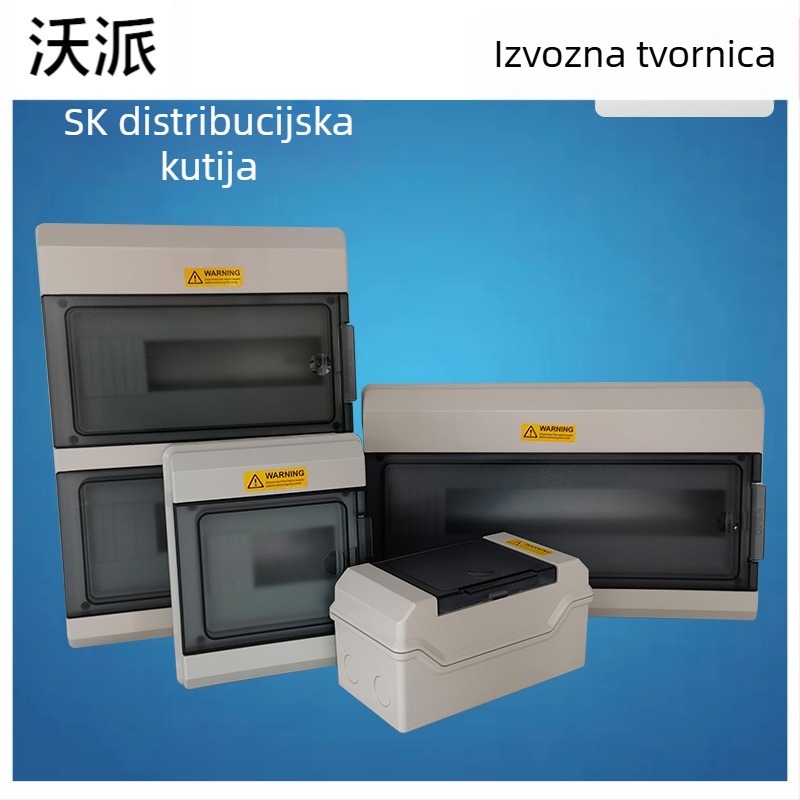 SK distribucijska kutija IP65, 4–24 priključka, 250A, pričvršćivanje vijcima