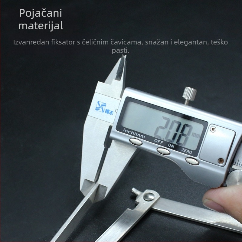Nerđajući čelik dvostruka šipka za krevet/ormar – sklopiva potpora za vrata ormara, model 001, završna obrada Wire Drawing