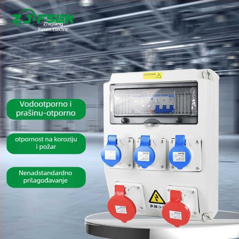 Zidna kutija za napajanje – vodootporna kutija od plastike, industrijska utičnica, prilagodba nestandardnih krugova