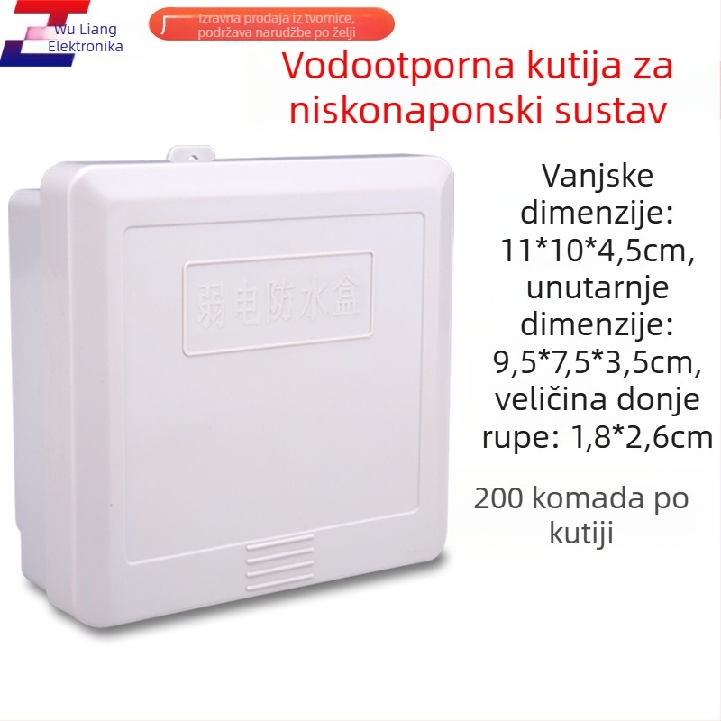 Vanjska vodootporna kutija za niskonaponsku električnu opremu, model zl-small, marka Volume/Zou'liang