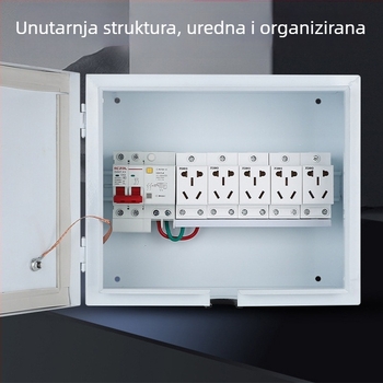 Vanjska kutija za punjenje EV sa zaključavanjem lozinkom, protiv krađe, vodootporna, IP55, 32A, kućište od hladno valjanog čelika