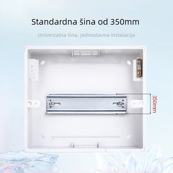 Kućna plastična kutija za distribuciju, 2–16 krugova, niskonaponska, vodootporna, vatrootporna