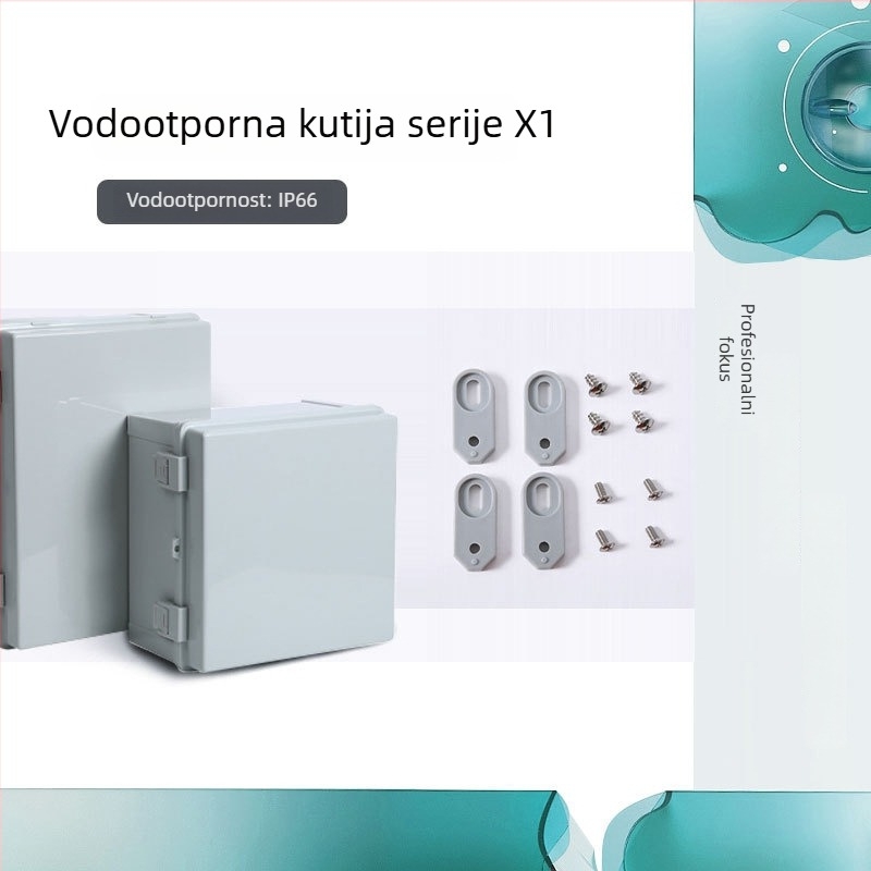 X1 serija ABS vodootporna kutija za distribuciju, kućište ABS+PC, vodootporna funkcija, CCC certifikat